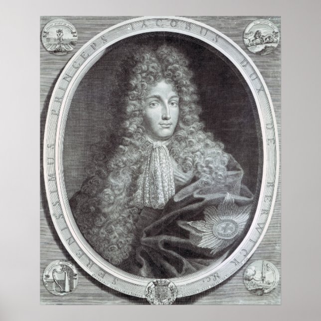 James Fitzjames Duke von Berwick Poster (Vorne)