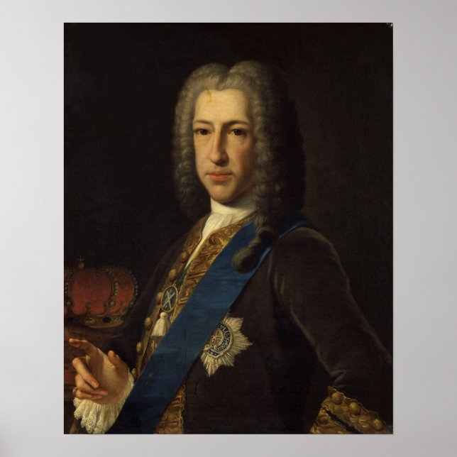 James Francis Edward Stuart von Anton Raphael Meng Poster (Vorne)