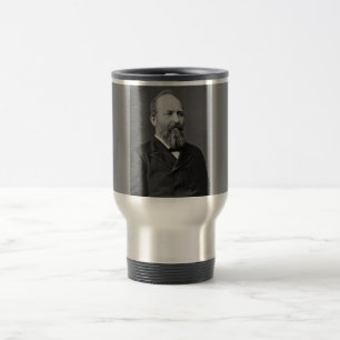 James Garfield 20. Präsident Reisebecher