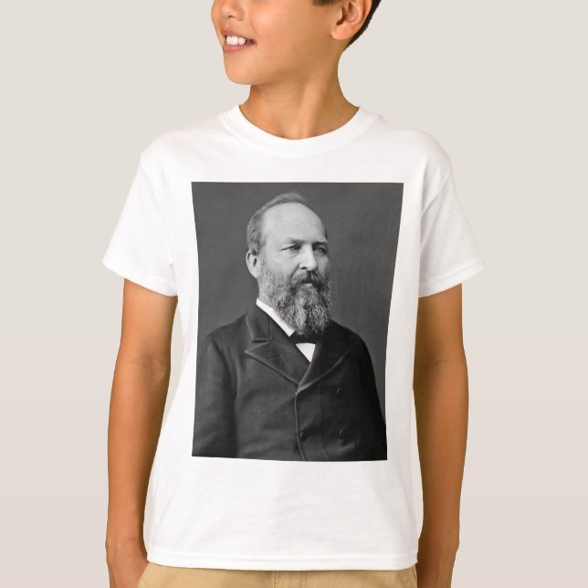 James Garfield 20. Präsident T-Shirt (Vorderseite)