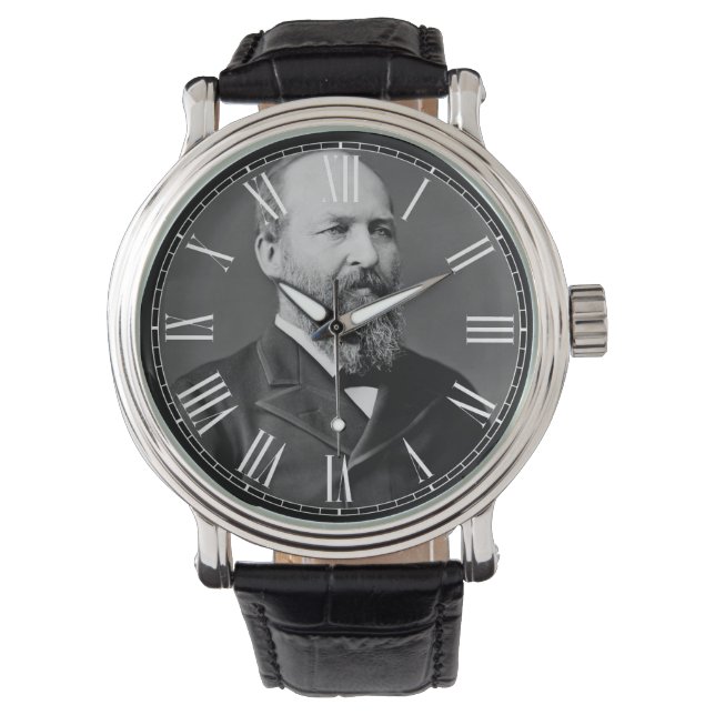 James Garfield President Vintag Watch Armbanduhr (Vorderseite)