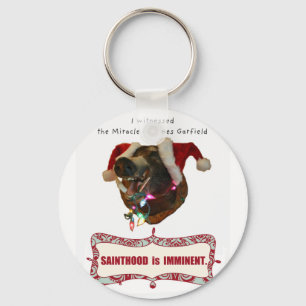 James Garfield: Schutzheilige der zufälligen Wunde Schlüsselanhänger