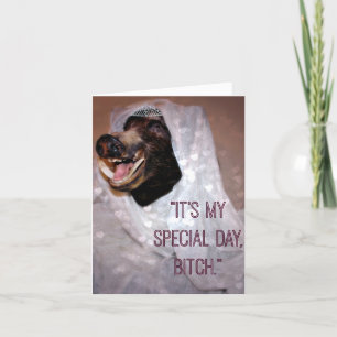 James Garfield Wedding Card Karte