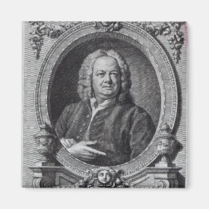 James Gibbs, graviert von Bernard Baron, 1747 Magnet