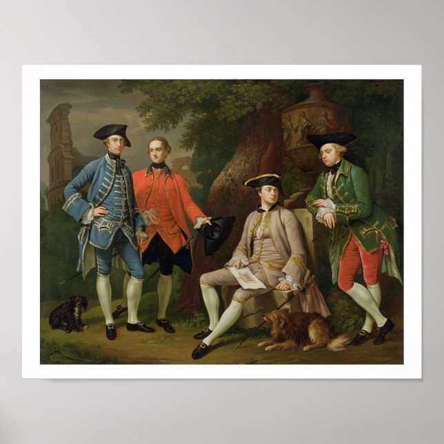 James Grant, John Mytton, der ehrenwerte T Poster (Vorne)