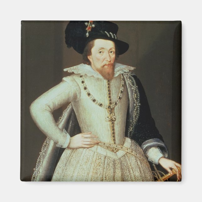 James I., Halbbild Magnet (Vorne)