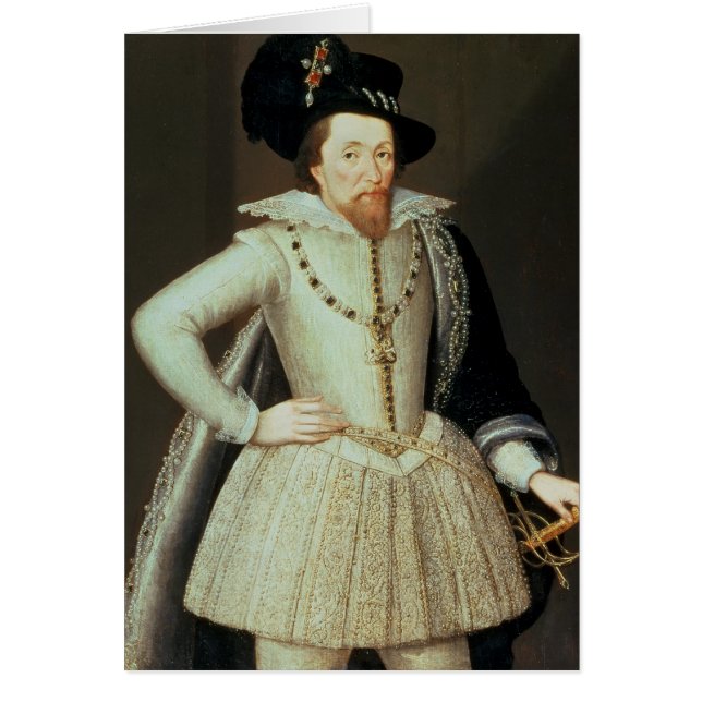 James I, Hälfte-langes Porträt (Vorne)