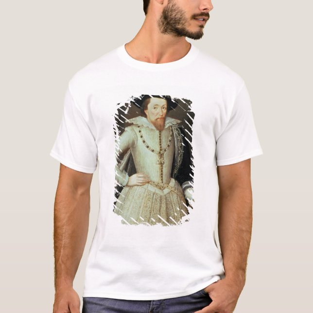 James I, Hälfte-langes Porträt T-Shirt (Vorderseite)