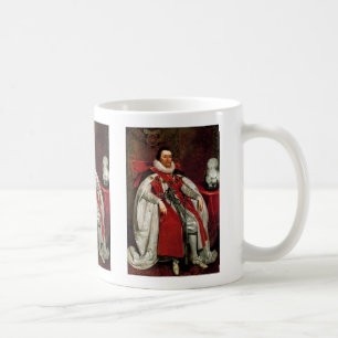 James I von Daniel Mytens Coffee Tasse