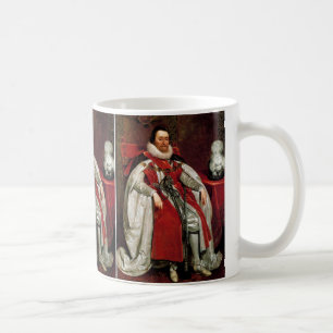 James I von Daniel Mytens Tasse