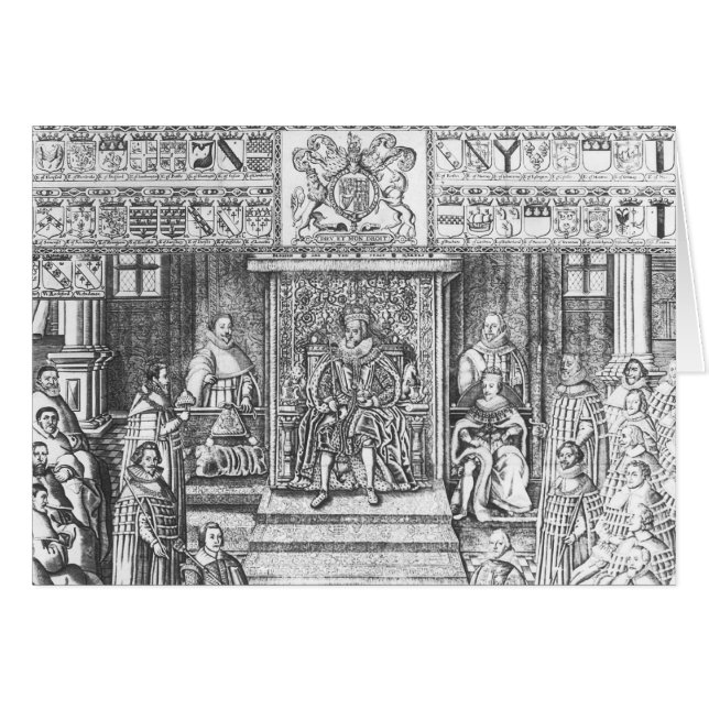 James I von England am Gericht (Vorderseite (Horizontal))