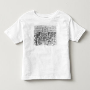 James I von England am Gericht Kleinkind T-shirt