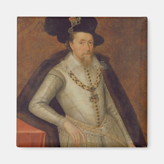 James I. von England und VI. von Schottland Magnet (Vorne)