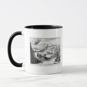 James II landend bei Kinsale, am 12. März 1689 Tasse