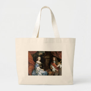 James II. und Anne Hyde von Sir Peter Lely Jumbo Stoffbeutel