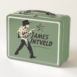 James Intveld Little Cowboy Metall Brotdose