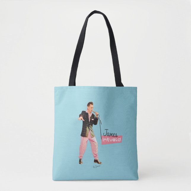 James Intveld Rockabilly Tote Bag (Vorderseite)