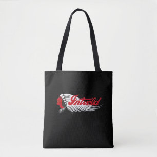 James Intveld Vintage Motorrad Logo Schwarz