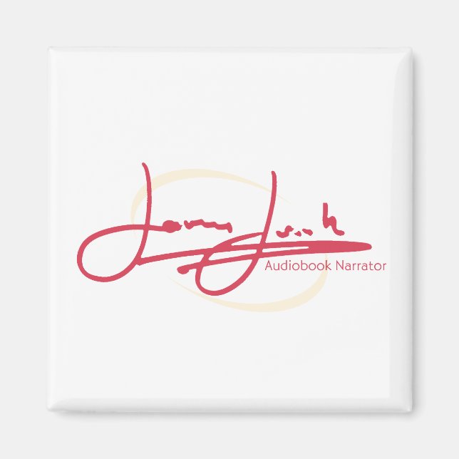 James Joseph Square Magnet Red/Gold (Vorne)