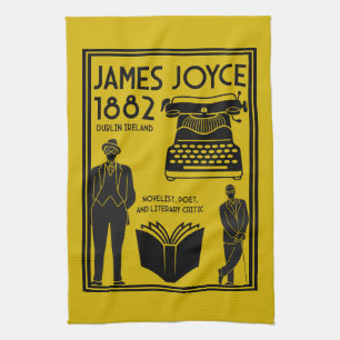 James Joyce Dublin Irland Geschirrtuch