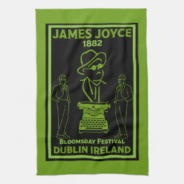 James Joyce Dublin Irland Geschirrtuch