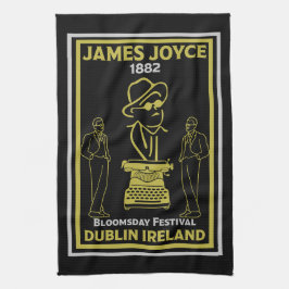 James Joyce Dublin Irland Geschirrtuch