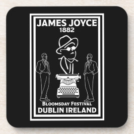 James Joyce Dublin Irland Getränkeuntersetzer