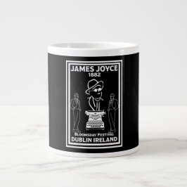 James Joyce Dublin Irland Jumbo-Tasse