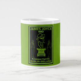 James Joyce Dublin Irland Jumbo-Tasse