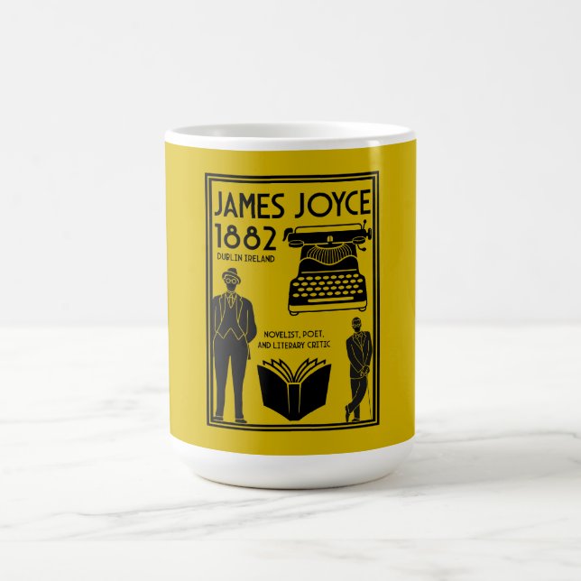 James Joyce Dublin Irland Kaffeetasse (Mittel)