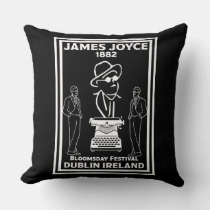 James Joyce Dublin Irland Kissen