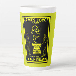James Joyce Dublin Irland Milchtasse