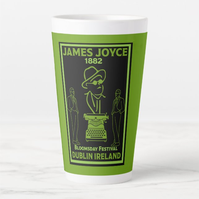James Joyce Dublin Irland Milchtasse (Vorderseite)
