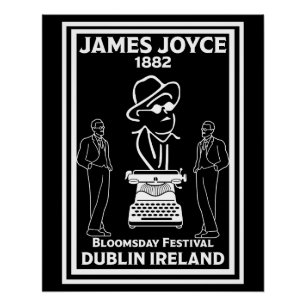 James Joyce Dublin Irland Poster