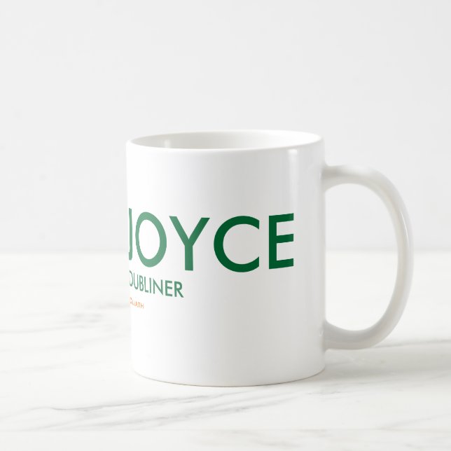 James Joyce Dubliner-Tasse Tasse (Rechts)