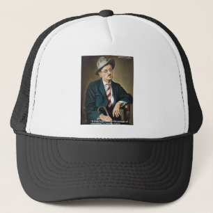 James Joyce "Fehler/Portale" Zitate Geschenke & Ka Truckerkappe