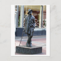 James Joyce, irische Autorenstatue, Dublin Irland