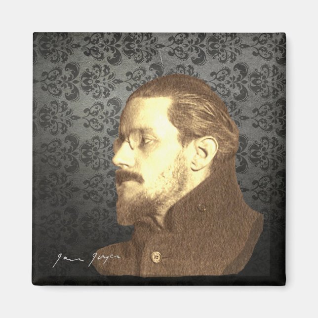 James Joyce Magnet (Vorne)