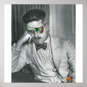 JAMES JOYCE VON DER ROSE BURBANK POSTER