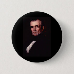 James K. Polk 11. US-Präsident Button