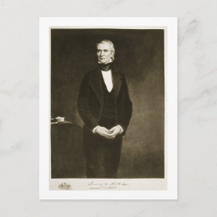 James K. Polk (1795-1849), 11. Präsident der EU Postkarte