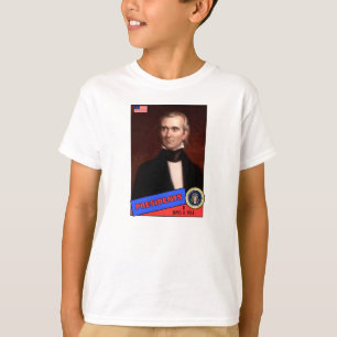 James K. Polk Baseballkarte T-Shirt