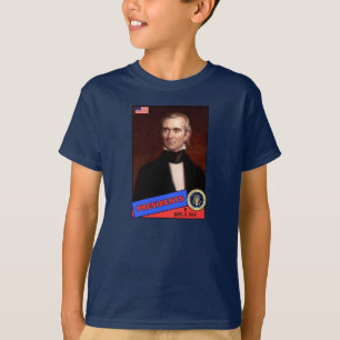 James K. Polk Baseballkarte T-Shirt