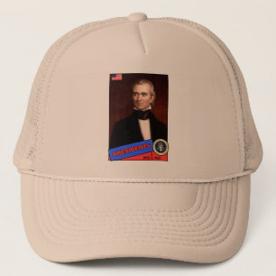 James K. Polk Baseballkarte Truckerkappe