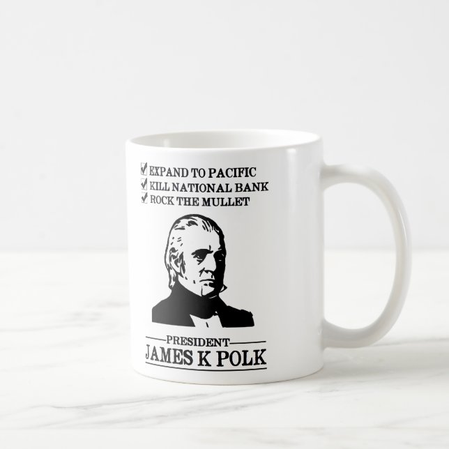 James K Polk Kaffeetasse (Rechts)
