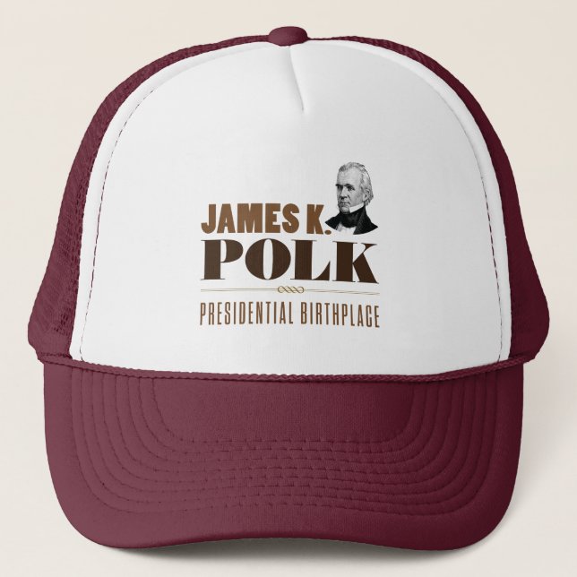 James K. Polk Profile Cap Truckerkappe (Vorderseite)
