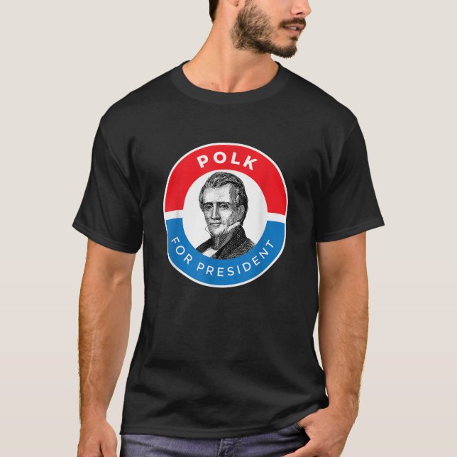 James K Polk T-Shirt (Vorderseite)