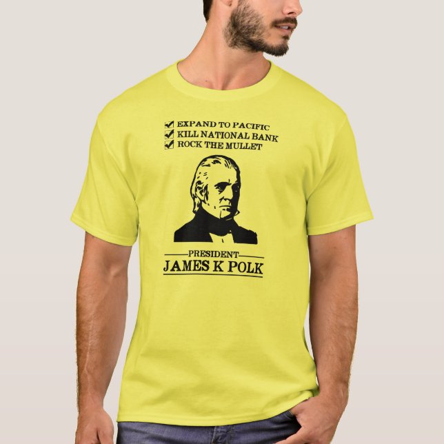 James K Polk T-Shirt (Vorderseite)