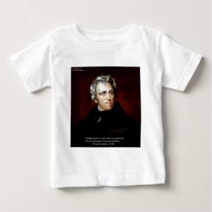 James K. Polk zum Zitat Baby T-shirt
