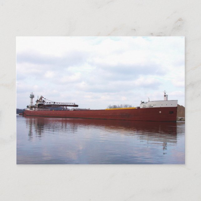 JAMES L. KUBER POSTKARTE (Vorderseite)